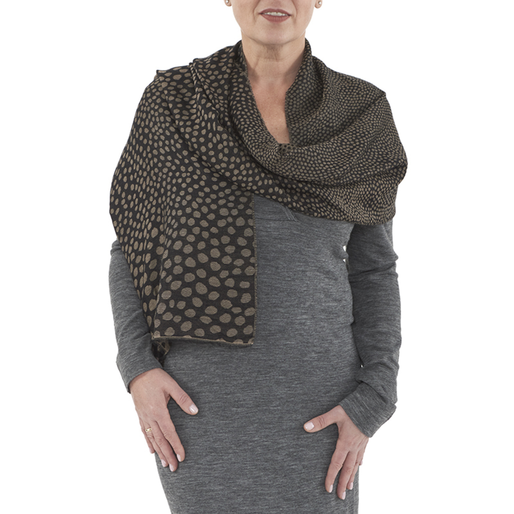 Network Scarf Women size 54X190 Black